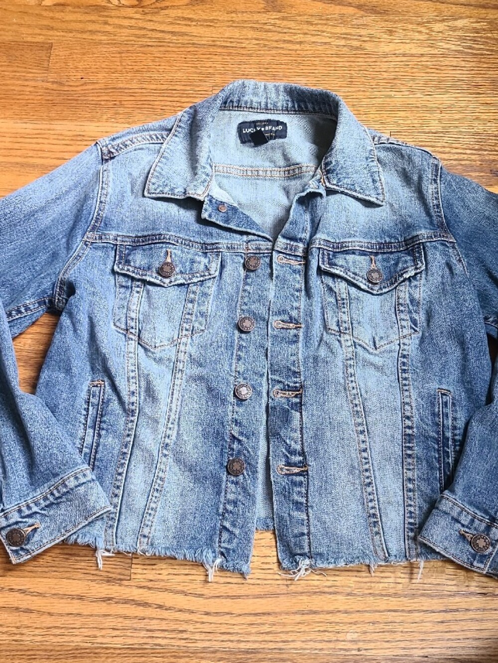 Classic Lucky Brand "The Tomboy Trucker" jean jacket